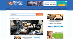 Desktop Screenshot of manualdoturista.com.br
